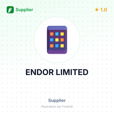 ENDOR LIMITED – summary card, no photo uploaded yet