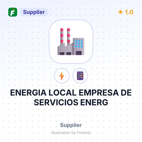 ENERGIA LOCAL EMPRESA DE SERVICIOS ENERG – summary card, no photo uploaded yet