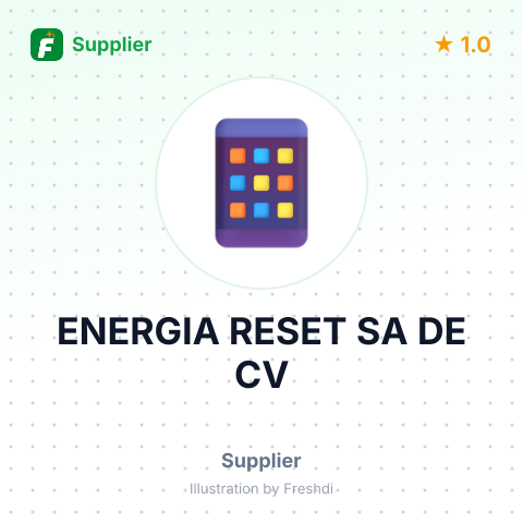 ENERGIA RESET SA DE CV – summary card, no photo uploaded yet