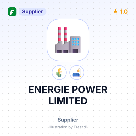 ENERGIE POWER LIMITED – summary card, no photo uploaded yet
