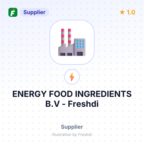 ENERGY FOOD INGREDIENTS B.V – summary card, no photo uploaded yet