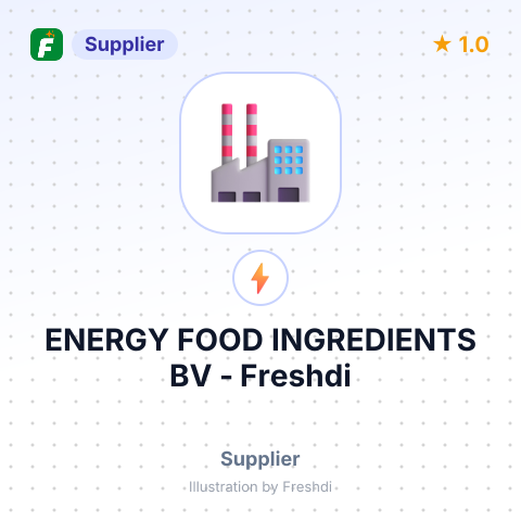 ENERGY FOOD INGREDIENTS BV – summary card, no photo uploaded yet