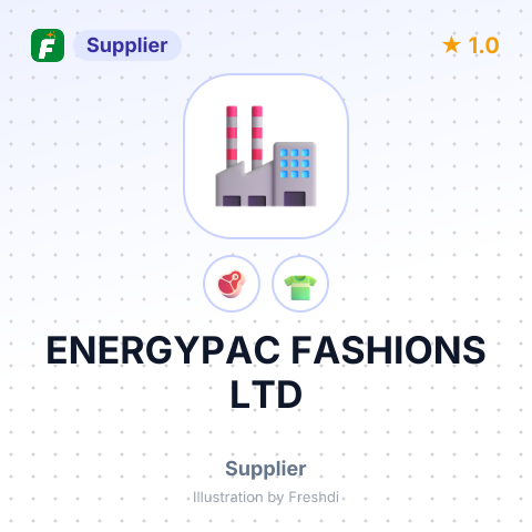 ENERGYPAC FASHIONS LTD – summary card, no photo uploaded yet