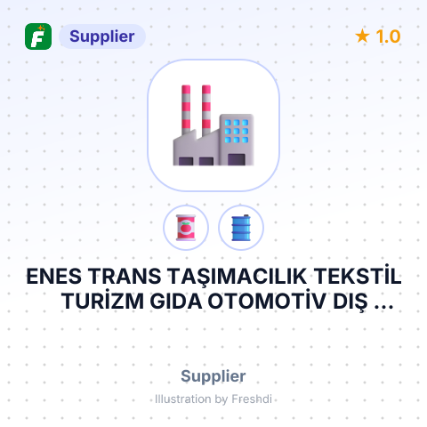ENES TRANS TAŞIMACILIK TEKSTİL TURİZM GIDA OTOMOTİV DIŞ TİCARET LİMİTED ŞİRKETİ – summary card, no photo uploaded yet