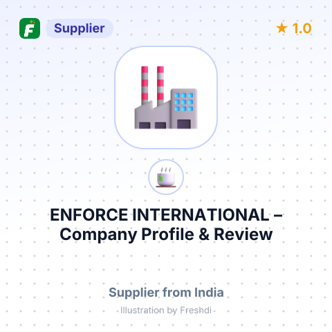 ENFORCE INTERNATIONAL – summary card, no photo uploaded yet