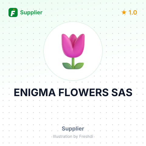 ENIGMA FLOWERS SAS – summary card, no photo uploaded yet