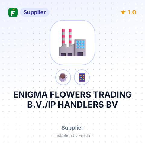 ENIGMA FLOWERS TRADING B.V./IP HANDLERS BV – summary card, no photo uploaded yet