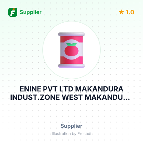 ENINE PVT LTD MAKANDURA INDUST.ZONE WEST MAKANDURA GONAWILA – summary card, no photo uploaded yet