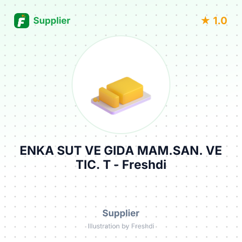 ENKA SUT VE GIDA MAM.SAN. VE TIC. T – summary card, no photo uploaded yet