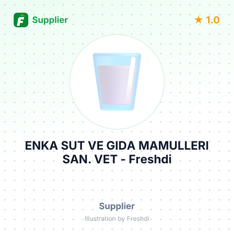 ENKA SUT VE GIDA MAMULLERI SAN. VET – summary card, no photo uploaded yet