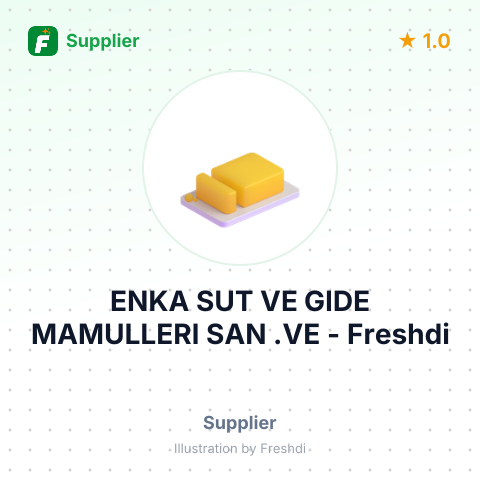 ENKA SUT VE GIDE MAMULLERI SAN .VE – summary card, no photo uploaded yet