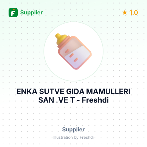 ENKA SUTVE GIDA MAMULLERI SAN .VE T – summary card, no photo uploaded yet