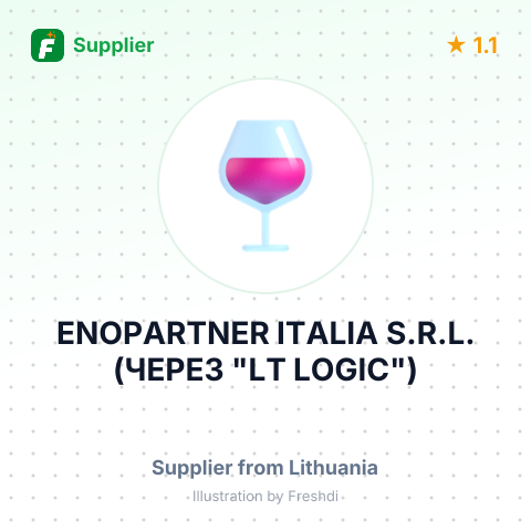 ENOPARTNER ITALIA S.R.L. (ЧЕРЕЗ "LT LOGIC") – summary card, no photo uploaded yet