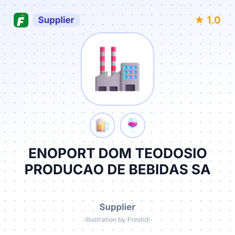 ENOPORT DOM TEODOSIO PRODUCAO DE BEBIDAS SA – summary card, no photo uploaded yet