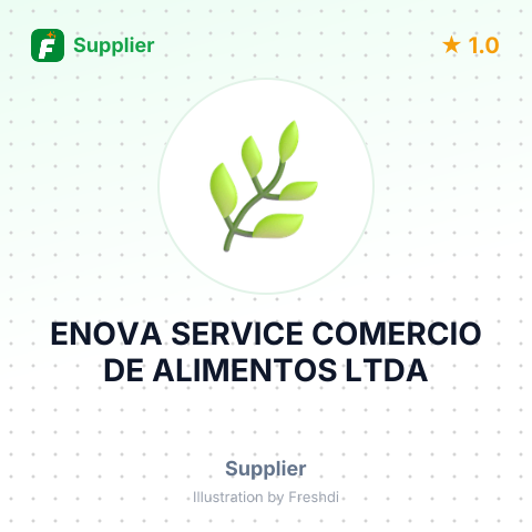 ENOVA SERVICE COMERCIO DE ALIMENTOS LTDA – summary card, no photo uploaded yet