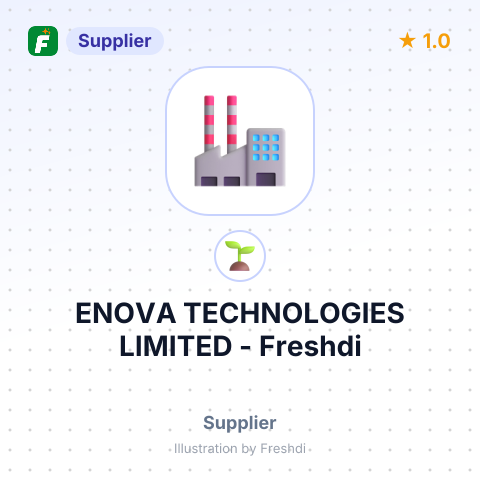 ENOVA TECHNOLOGIES LIMITED – summary card, no photo uploaded yet