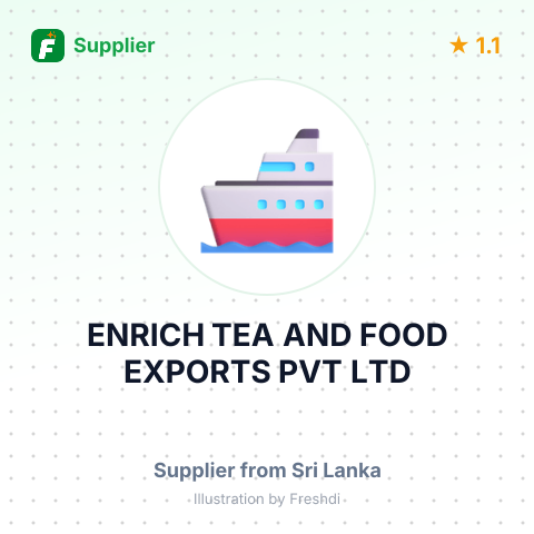 ENRICH TEA AND FOOD EXPORTS PVT LTD – summary card, no photo uploaded yet