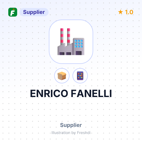ENRICO FANELLI – summary card, no photo uploaded yet