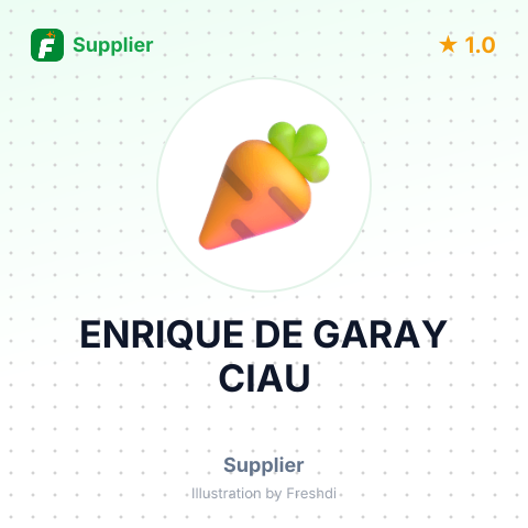 ENRIQUE DE GARAY CIAU – summary card, no photo uploaded yet