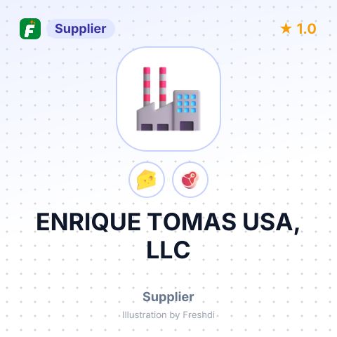 ENRIQUE TOMAS USA, LLC – summary card, no photo uploaded yet