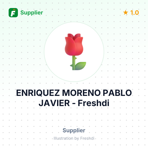 ENRIQUEZ MORENO PABLO JAVIER – summary card, no photo uploaded yet