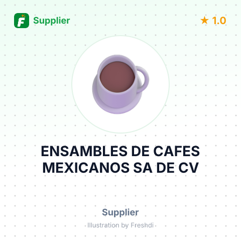 ENSAMBLES DE CAFES MEXICANOS SA DE CV – summary card, no photo uploaded yet