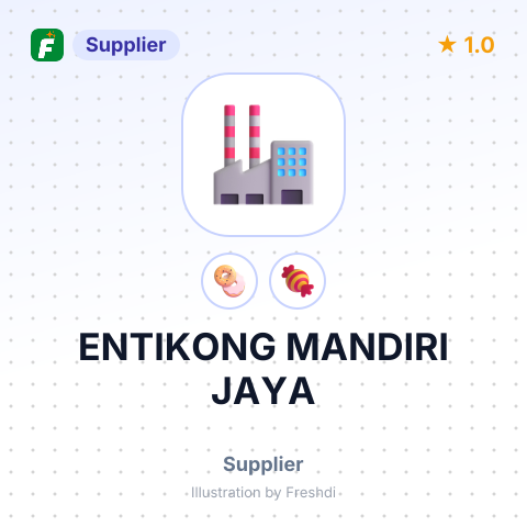 ENTIKONG MANDIRI JAYA – summary card, no photo uploaded yet