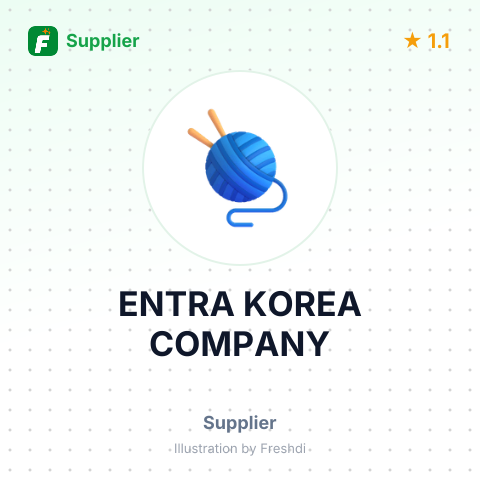 ENTRA KOREA COMPANY – summary card, no photo uploaded yet
