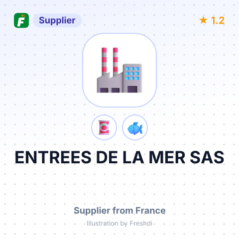 ENTREES DE LA MER SAS – summary card, no photo uploaded yet