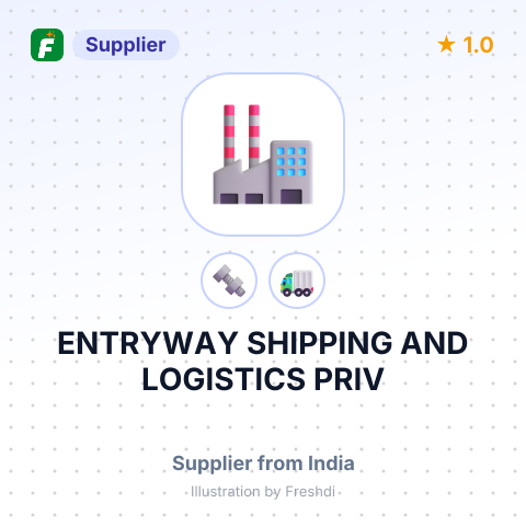 ENTRYWAY SHIPPING AND LOGISTICS PRIV – summary card, no photo uploaded yet