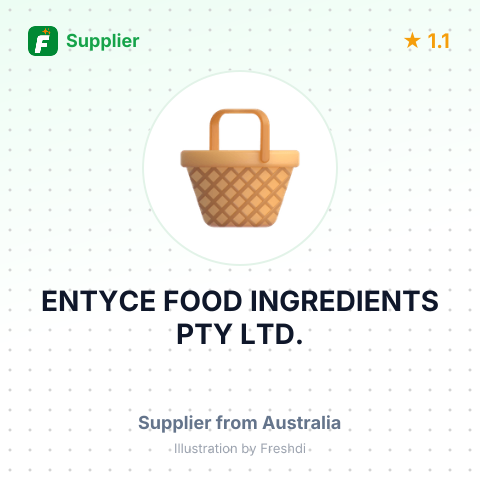 ENTYCE FOOD INGREDIENTS PTY LTD. – summary card, no photo uploaded yet