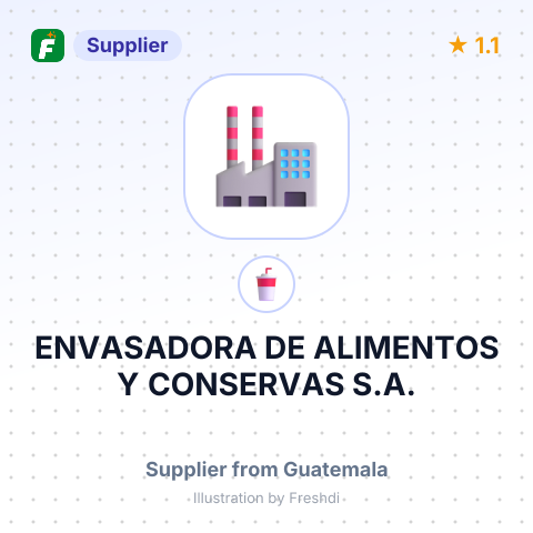 ENVASADORA DE ALIMENTOS Y CONSERVAS S.A. – summary card, no photo uploaded yet