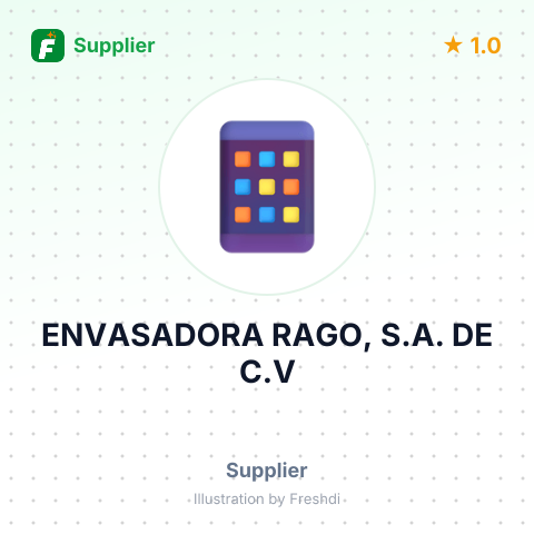 ENVASADORA RAGO, S.A. DE C.V – summary card, no photo uploaded yet