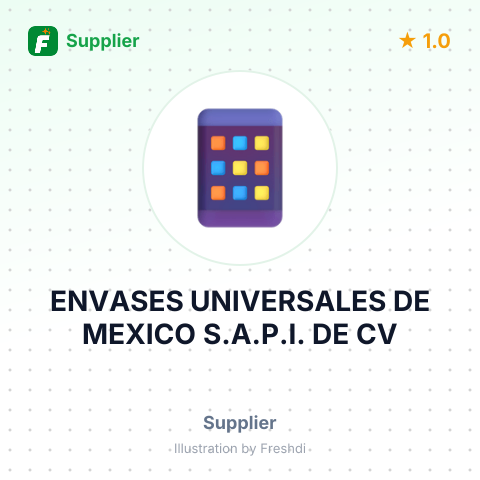 ENVASES UNIVERSALES DE MEXICO S.A.P.I. DE CV – summary card, no photo uploaded yet