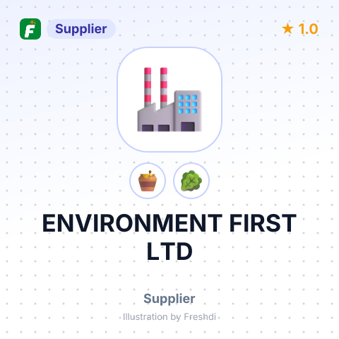 ENVIRONMENT FIRST LTD – summary card, no photo uploaded yet