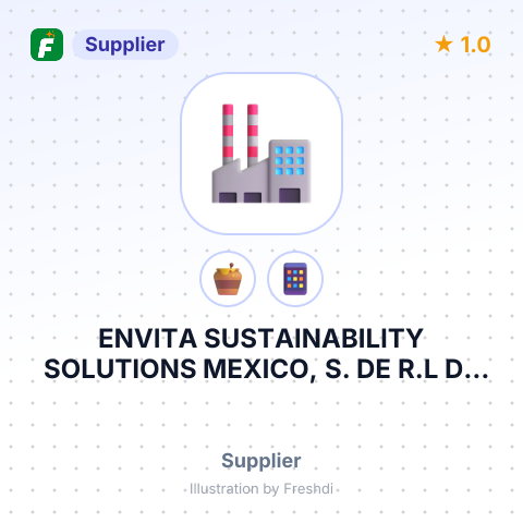 ENVITA SUSTAINABILITY SOLUTIONS MEXICO, S. DE R.L DE C.V – summary card, no photo uploaded yet