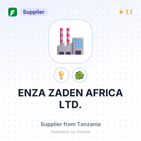 ENZA ZADEN AFRICA LTD. – summary card, no photo uploaded yet