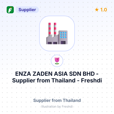 ENZA ZADEN ASIA SDN BHD – summary card, no photo uploaded yet