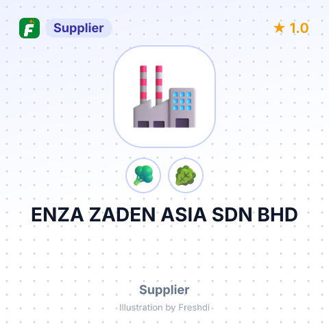 ENZA ZADEN ASIA SDN BHD – summary card, no photo uploaded yet