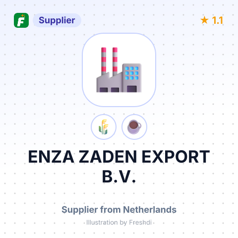 ENZA ZADEN EXPORT B.V. – summary card, no photo uploaded yet