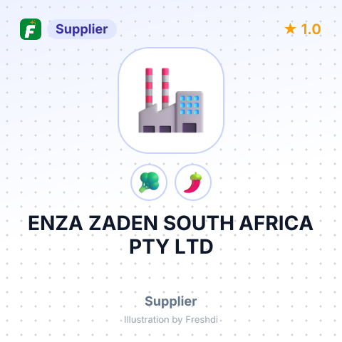 ENZA ZADEN SOUTH AFRICA PTY LTD – summary card, no photo uploaded yet