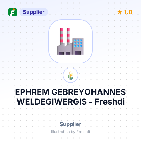 EPHREM GEBREYOHANNES WELDEGIWERGIS – summary card, no photo uploaded yet