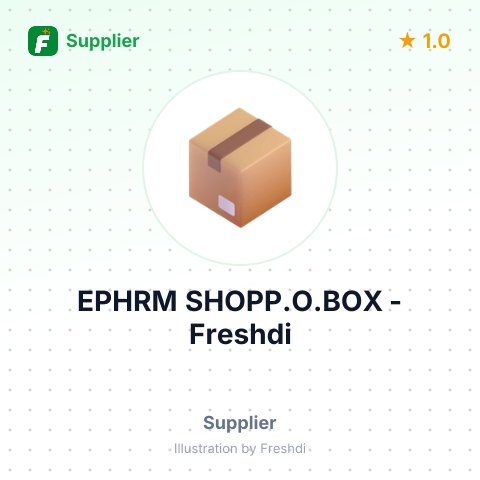EPHRM SHOPP.O.BOX – summary card, no photo uploaded yet