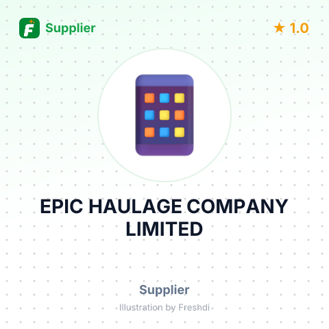 EPIC HAULAGE COMPANY LIMITED – summary card, no photo uploaded yet