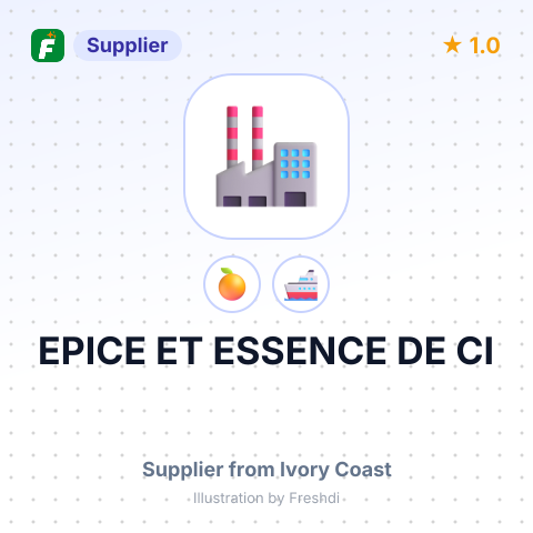 EPICE ET ESSENCE DE CI – summary card, no photo uploaded yet