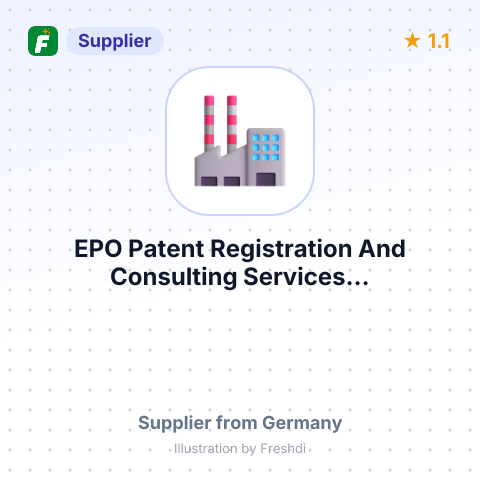 EPO Patent Registration And Consulting Services... – summary card, no photo uploaded yet