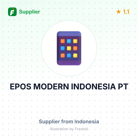EPOS MODERN INDONESIA PT – summary card, no photo uploaded yet