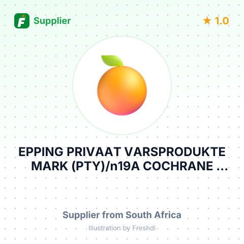 EPPING PRIVAAT VARSPRODUKTE MARK (PTY)/n19A COCHRANE AVENUE/nEPPING 1/nCAPE TO – summary card, no photo uploaded yet