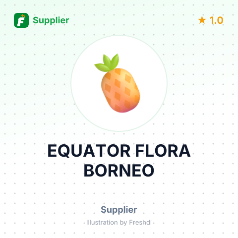 EQUATOR FLORA BORNEO – summary card, no photo uploaded yet