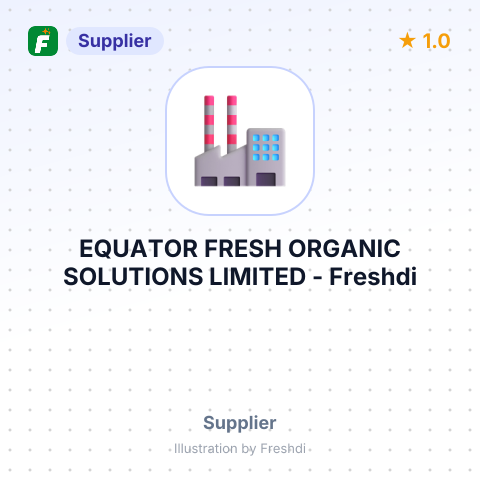 EQUATOR FRESH ORGANIC SOLUTIONS LIMITED – summary card, no photo uploaded yet